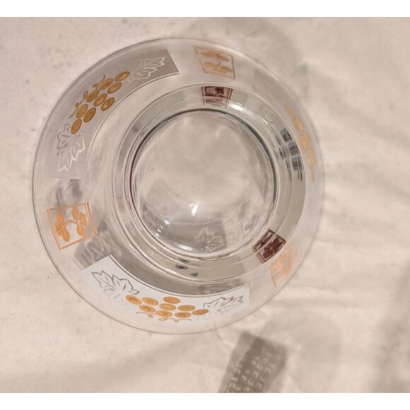 Anchor Hocking Vintage Chip & Dip Bowl Set Grapevine Design salsa 1970s - Picture 16 of 16